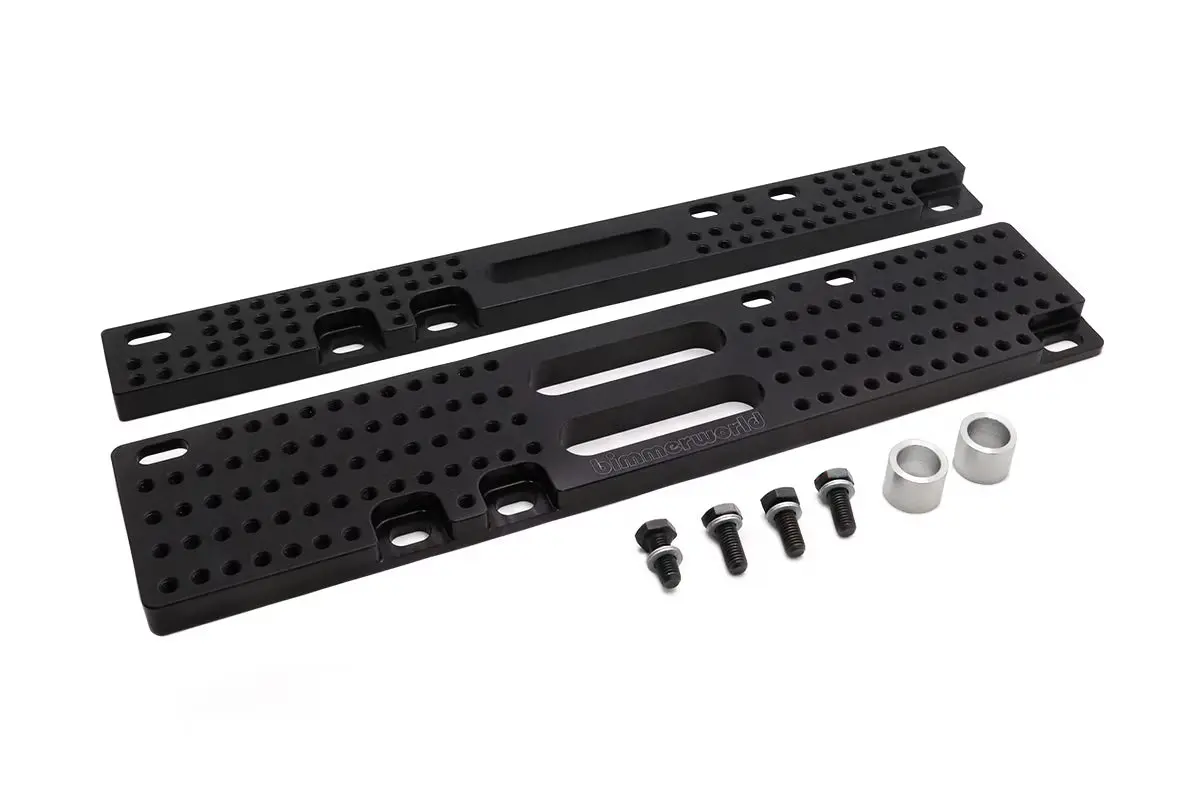 Bimmerworld Billet Aluminum Seat Floor Mount Adapters - F87 M2 1