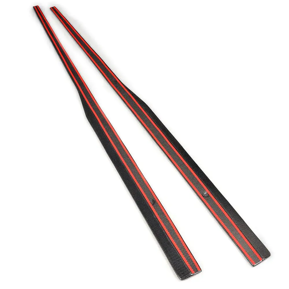 Carbon Fiber Side Skirts For Vw Golf Mk7 R 2014+ 1