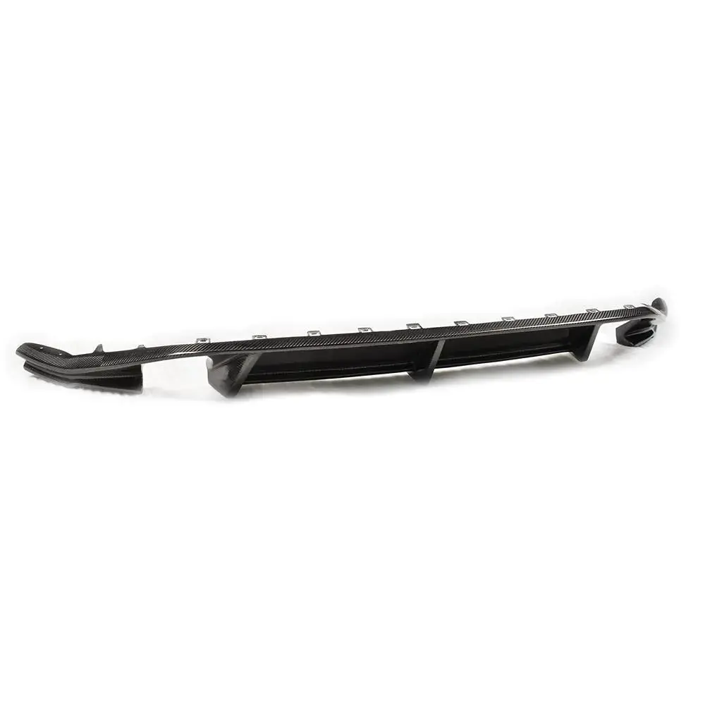 Carbon Fiber Rear Diffuser V2 For Volkswagen Golf Mk7 Gti 14-17 1