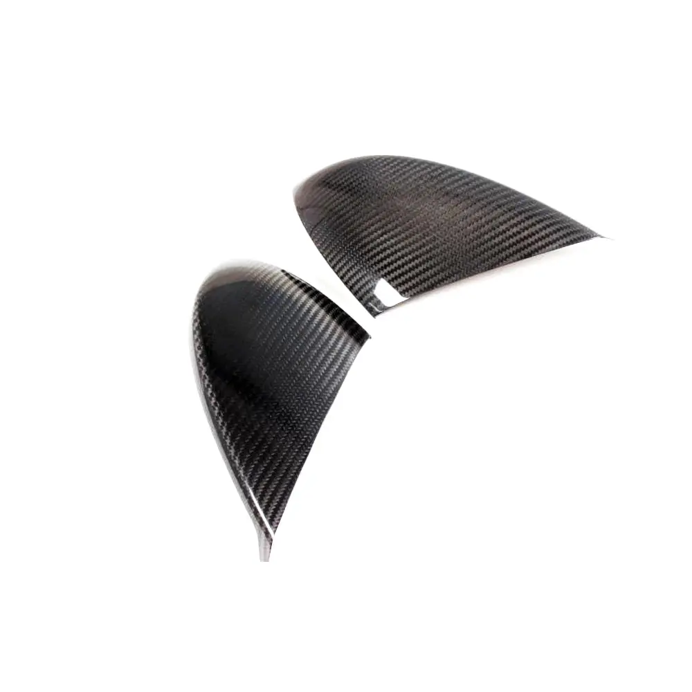 Carbon Fiber Replacement Mirror Caps For Vw Golf Mk7 Gti 2013+ 1