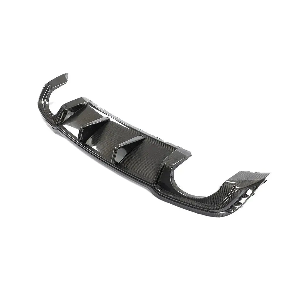 Carbon Fiber Rear Diffuser V2 For Audi Rs3 Base Sedan 4-Door 2017-2019 1