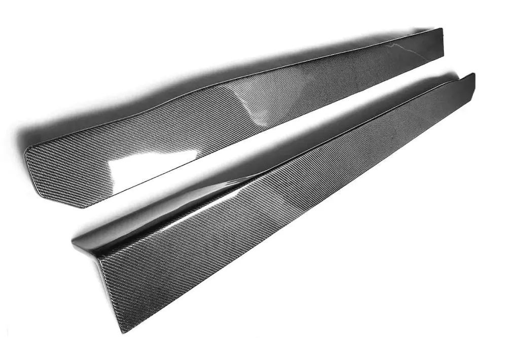 Carbon Fiber Side Skirts For Infiniti G37 2-Door Base Journey Coupe 2009 - 2013 1