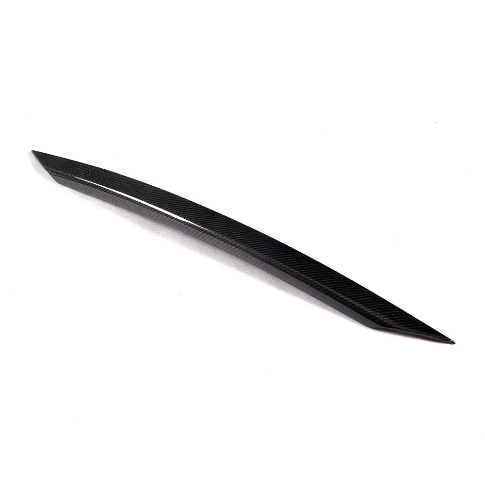 Carbon Fiber Rear Trunk Trim Cover For Infiniti Q50 2018 1