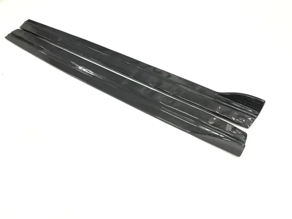 Carbon Fiber Side Skirts For Audi A3 4-Door Sedan 2014+ 1