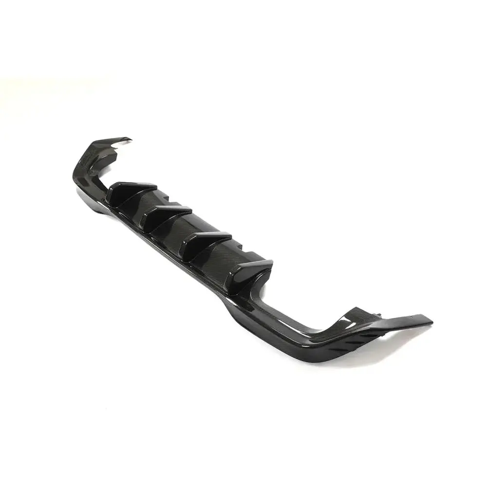 Dry Carbon Fiber Rear Diffuser For Volkswagen Mk8 Golf R 2021-2022 1