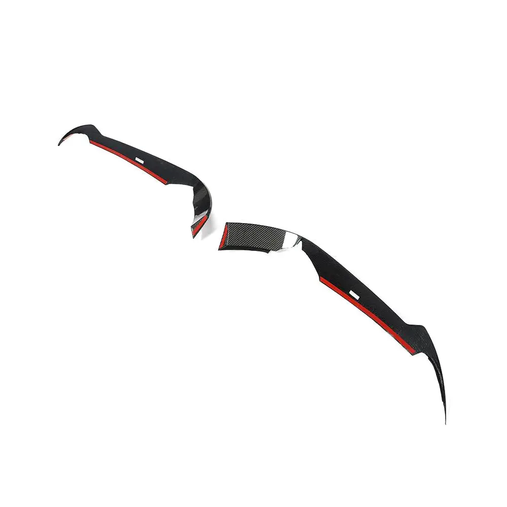 Carbon Fiber Bumper Canards For Chevrolet Corvette C8 2020-2021 1