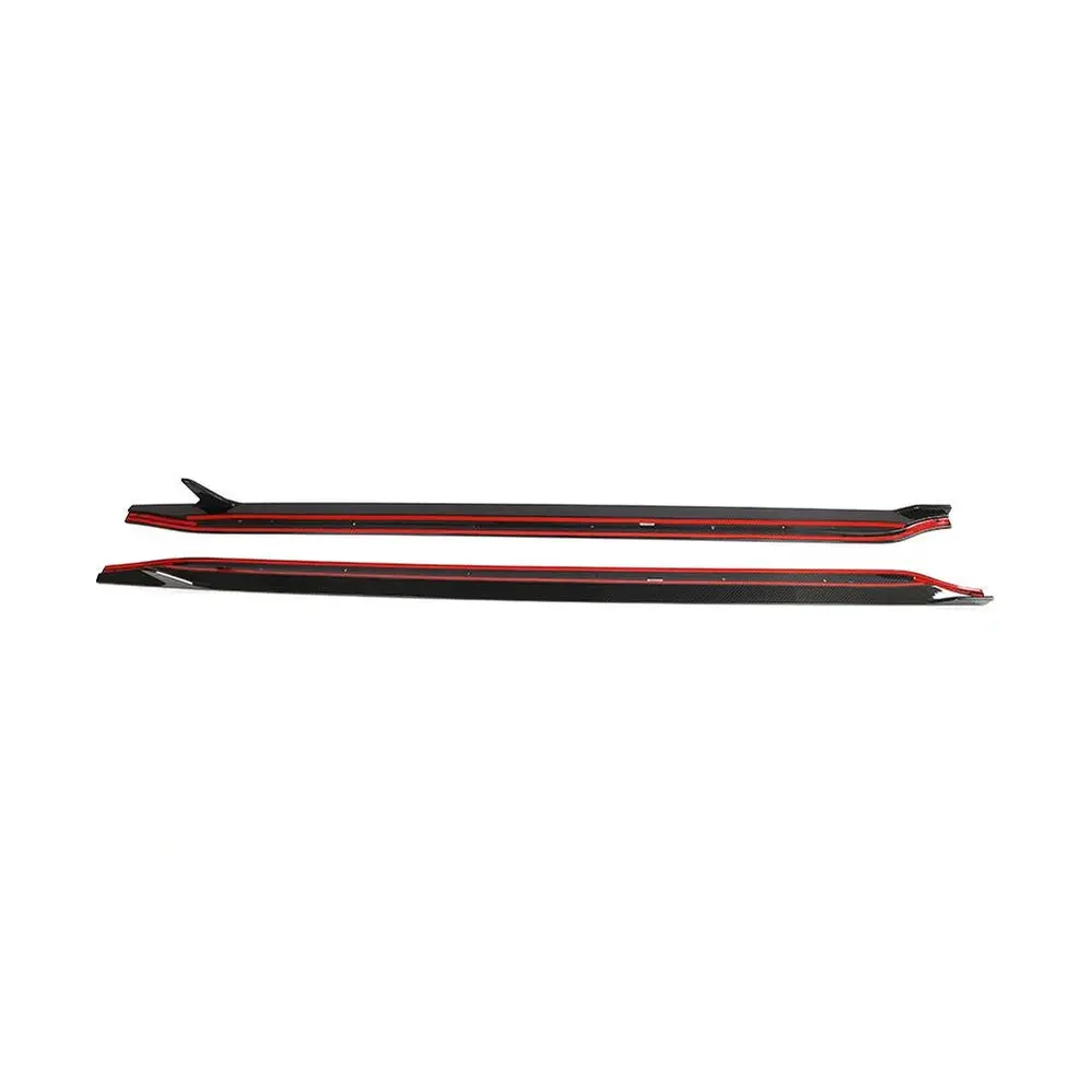 Dry Carbon Fiber Side Skirts Kits For Bmw G80 M3 Competition 2021- 2023 1