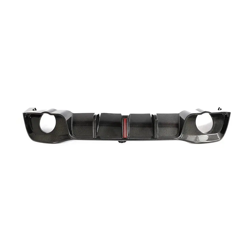 Carbon Fiber Rear Diffuser For Vw Golf Mk8 Gti 2021 2022 1
