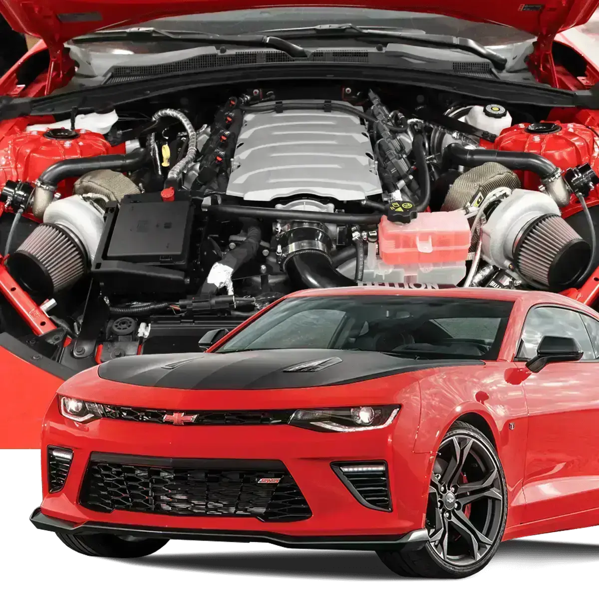 Hellion 2016-2023 Chevrolet Camaro Ss (Lt1) Twin Turbo System 1