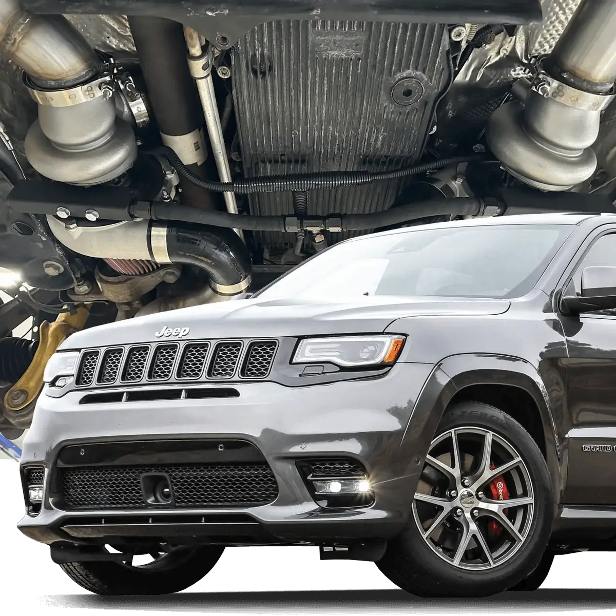Hellion 2012-2022 Jeep Grand Cherokee Srt Twin Turbo System 1