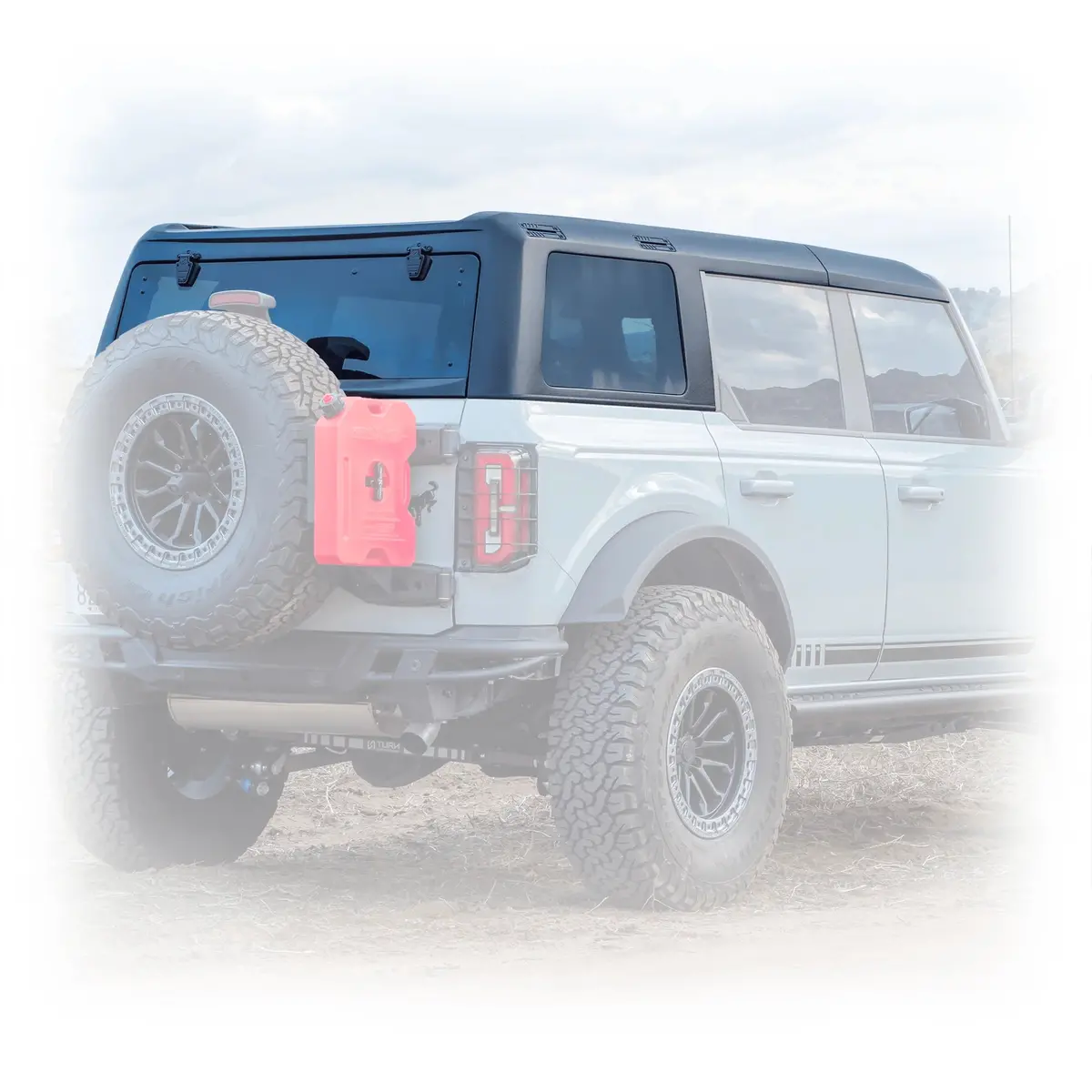 Turn Offroad 2021+ Ford Bronco Hard Top (4 Door) Black/Black Foam Headliner/Wiper & Defrost 1