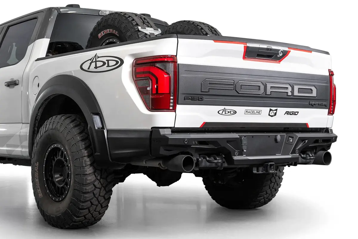 2021-2026 Ford F-150 Raptor Add Edge Rear Bumper 1