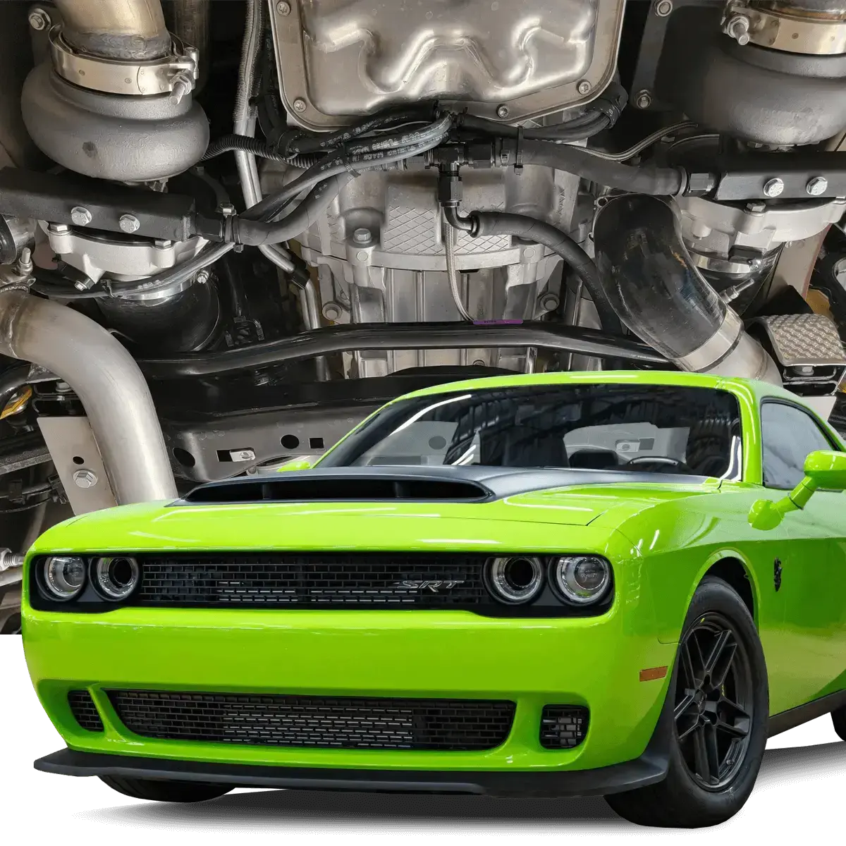 Hellion 2023 Dodge Challenger Srt Demon 170 Twin Turbo System 1