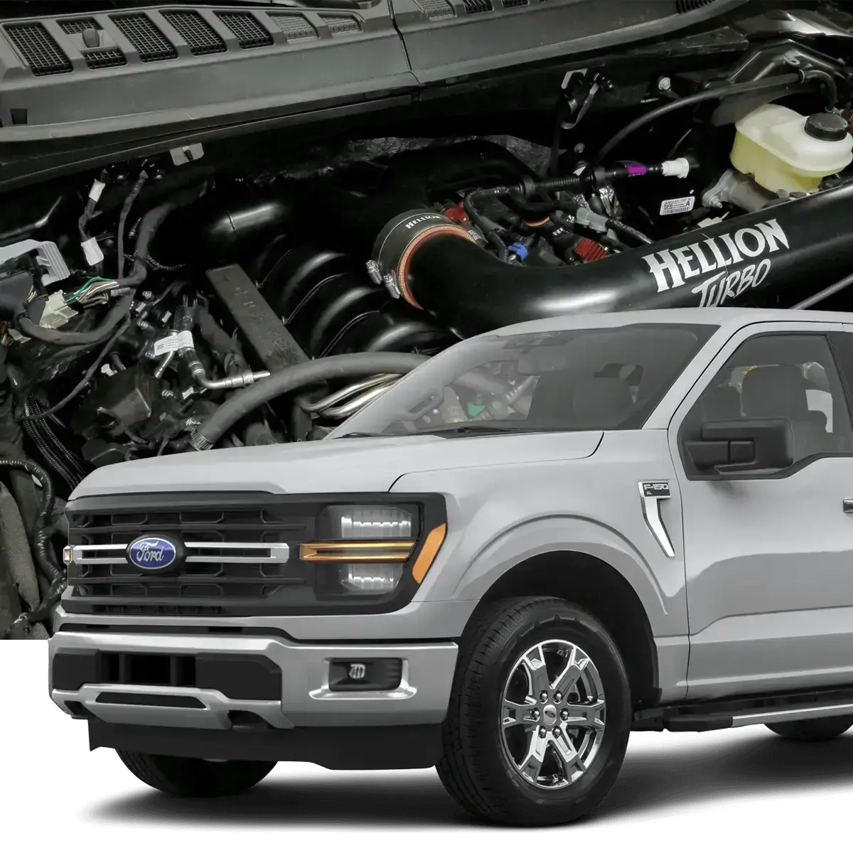 Hellion 2021+ Ford F-150 5.0L “Next Generation” Street Sleeper® Twin Turbo System 1