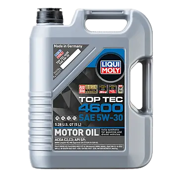 Liqui Moly Top Tec 4600 Sae 5W-30 5 L Fully Synthetic Engine Oil Sku: 20448 1