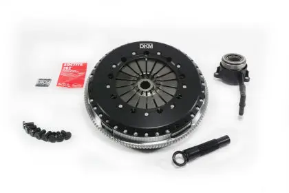 Dkm Clutch 2.0 Vw/Audi A3 Fsi 6 Bolt Motor Ms Twin Disc Clutch W/Steel Flywheel (660 Ft/Lbs Torque) 1