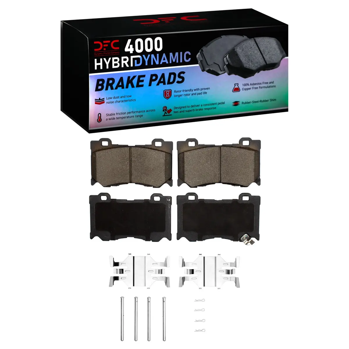 2025 Nissan Z Dfc 4000 Hybridynamic Brake Pads And Hardware Kit 1
