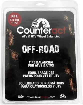 Counteract Atv/Utv Balancing Bead Diy Kit: (4) 6Oz Bags 1