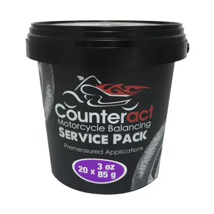 Counteract Motorcycle Balance Beads Shop Service Bucket: 20 Packs - 3Oz Bags 1