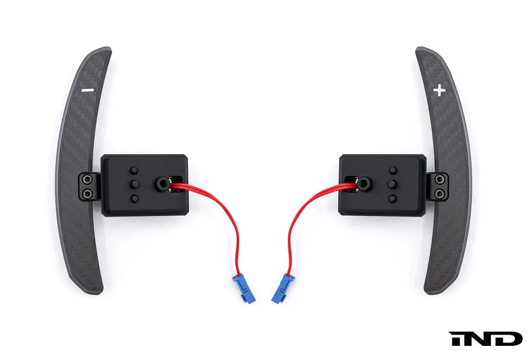 Jq Werks / Madtrace Bmw F-Chassis Clubsport Magnetic Shift Paddle Set - Carbon V2 1