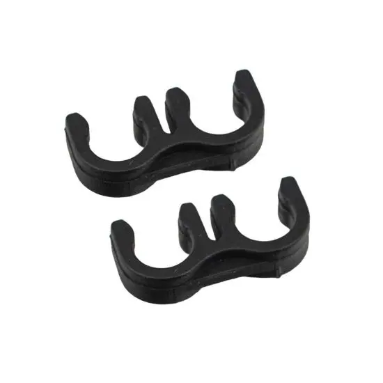 Wire Separator, 2 Hole, Black, No Logo 1