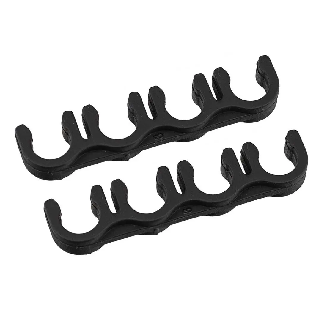 Wire Separator, 4 Hole, Black, No Logo 1