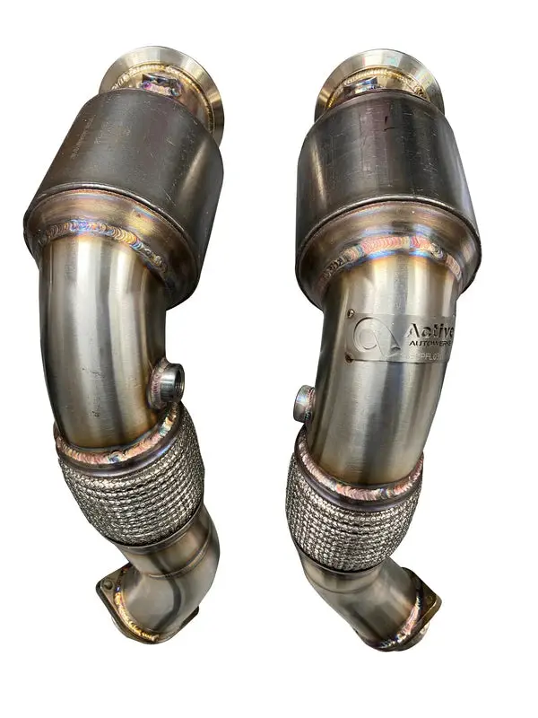 Active Autowerke S63 Gesi F10 Catted Downpipes | V8 Bmw M5 M6 1