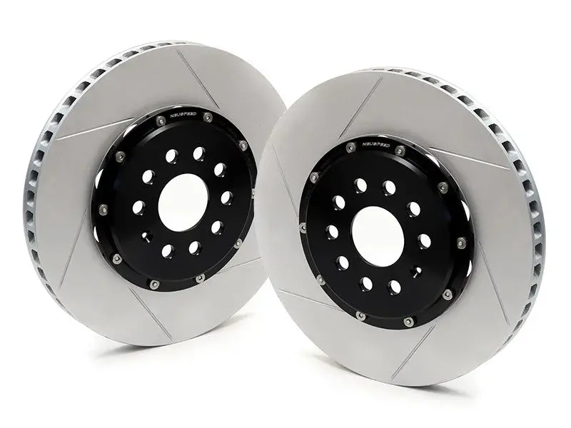 2-Piece Floating Brake Rotors | Front Kit 345Mm Slotted • Pq35/Pq46 1