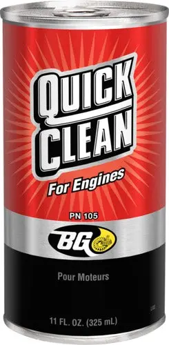 Bg Quick Clean For Engines 11Oz. 1