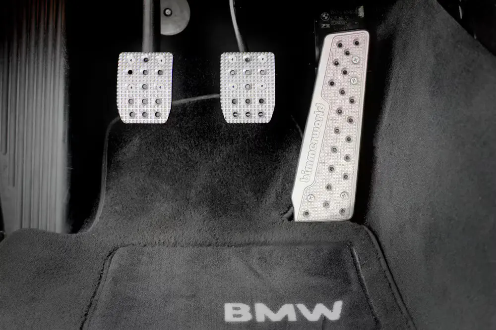 Bimmerworld Bmw Pedal Set - Manual Transmission  - Aluminum 1
