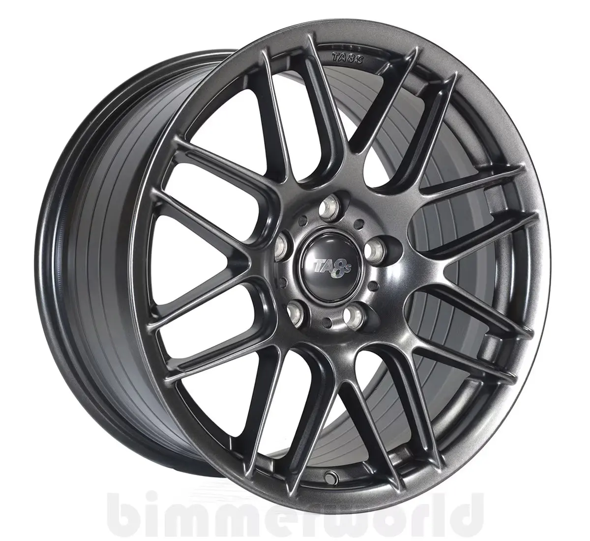 Bimmerworld 17X9.0 Ta8s Wheel Set - E36, E46, F3x, E60 Xi, Z3, E85  - Gloss Gunmetal 1