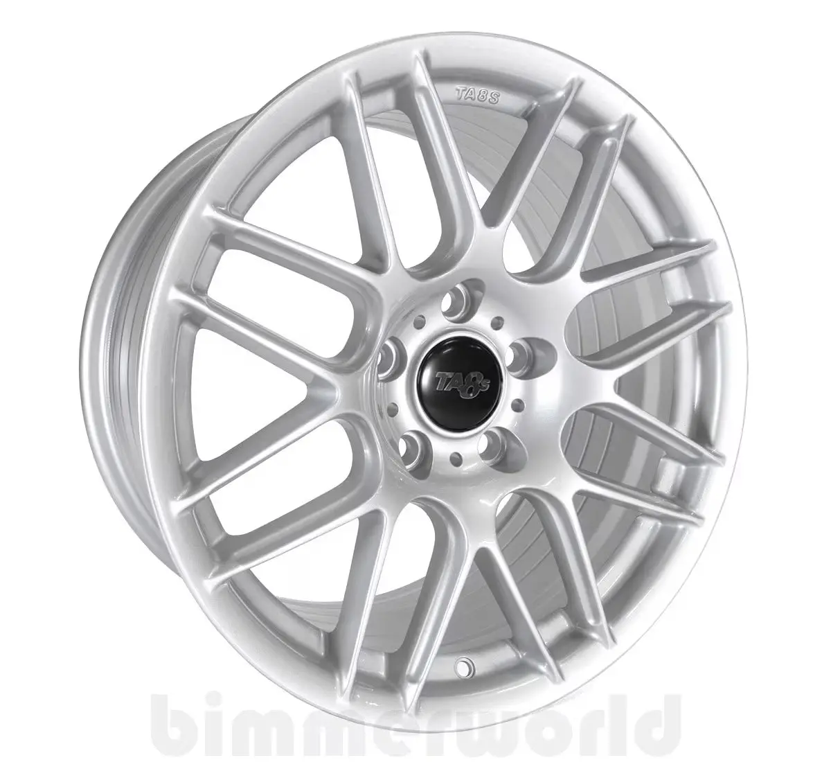 Bimmerworld 17X9.0 Ta8s Wheel Set - E36, E46, F3x, E60 Xi, Z3, E85  - Silver 1