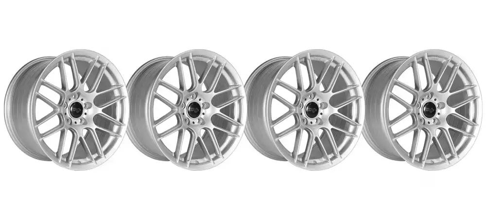 Bimmerworld 18X9.5 Et35 Ta8s Wheel Set - E46 M3  - Silver 1