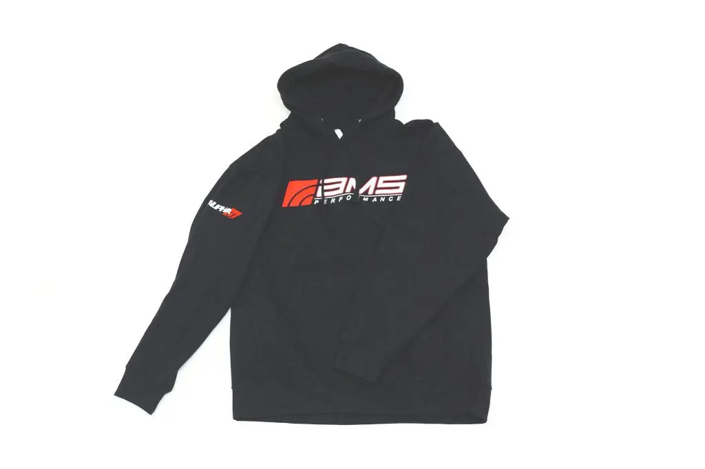 Ams Logo Black Pullover Hoodie 1
