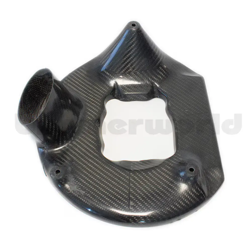 E9x M3 And 1M Carbon Fiber Brake Cooling Plate - Right 1