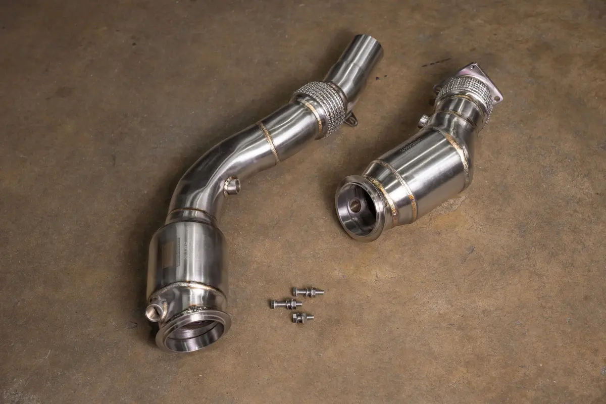 Bmw F8x M2c / M3 / M4 400 Cell Catted Downpipes 1