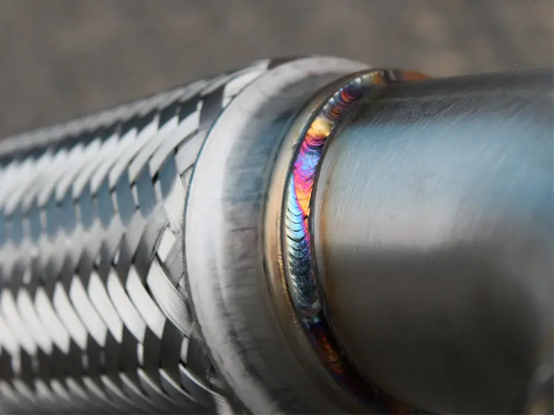 Darkside 2.5" Stainless De-Cat Downpipe For Mk4 Platform Vehicles 2