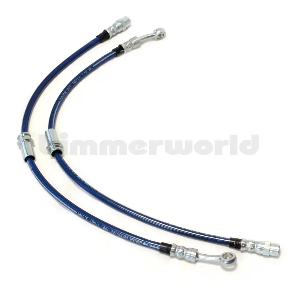E36 M3 Pfc Z29 Insulated Rear V2 Stainless Steel Brake Line Kit (4-Rear Lines) 1