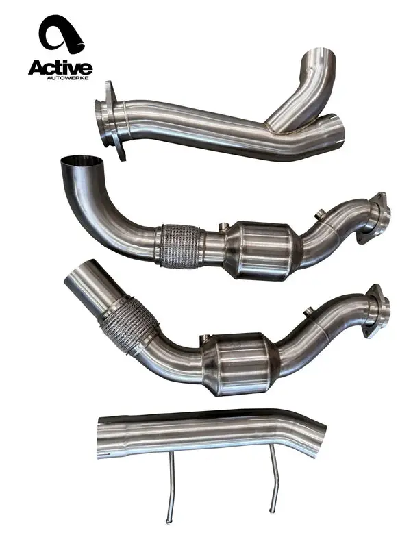 2017–2020 Ford F-150 3.5L Ecoboost Gesi Epa-Compliant Catted Downpipes 1