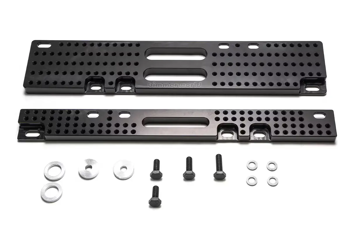 Bimmerworld Billet Aluminum Seat Floor Mount Adapters - G42, G2x, G8x 1