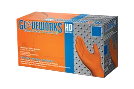 Gloveworks Hd Orange Nitrile Large 1