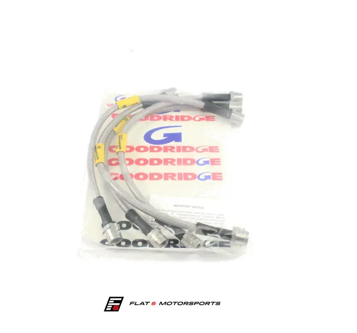 Goodridge Stainless Steel Brake Lines (718 Cayman / Boxster) 1