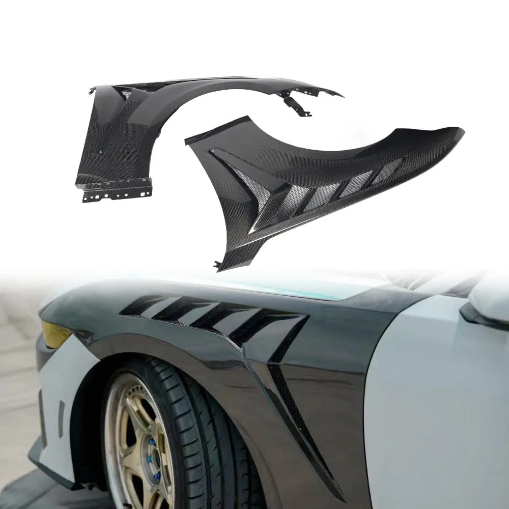 Carbon Fiber Vented Fenders For Ford Mustang S650 2024 1
