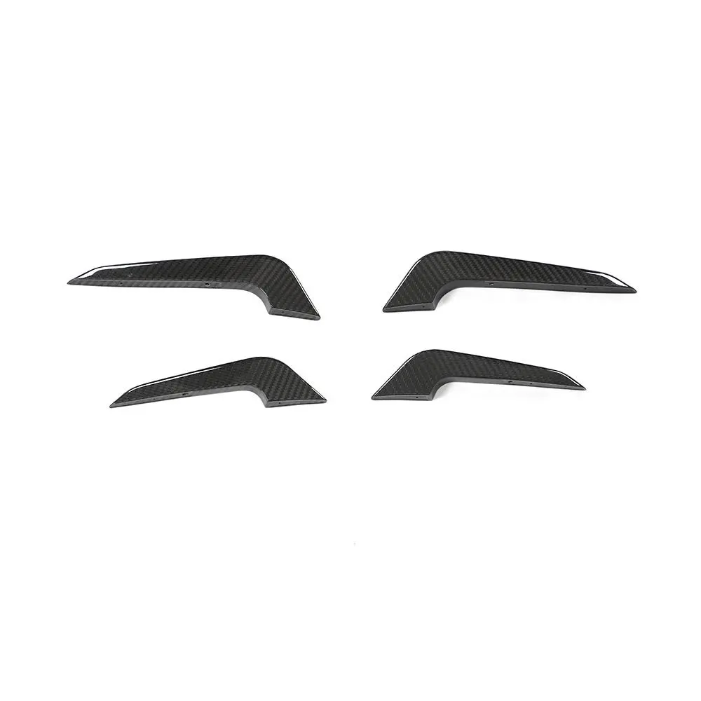 Dry Carbon Fiber Front Bumper Canards For 8Y Audi Rs3 2022-2024 1