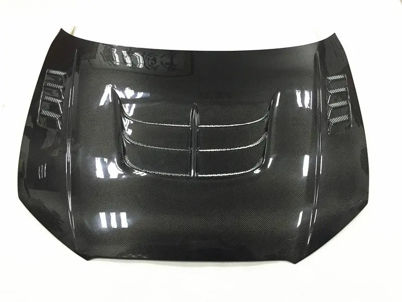 Carbon Fiber Hood With Vents For Audi 8V A3 Sline S3 Sedan 4-Door 2013-2016 1