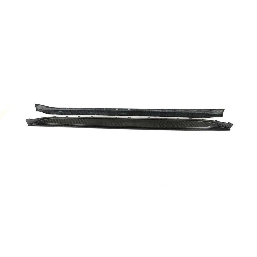 Dry Carbon Fiber Side Skirts For Bwm 3 Series G80 M3 2021 2022 1