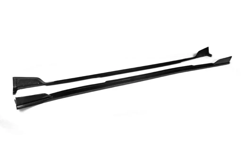 Carbon Fiber Side Skirts For Infiniti Q50 2014-2019 1