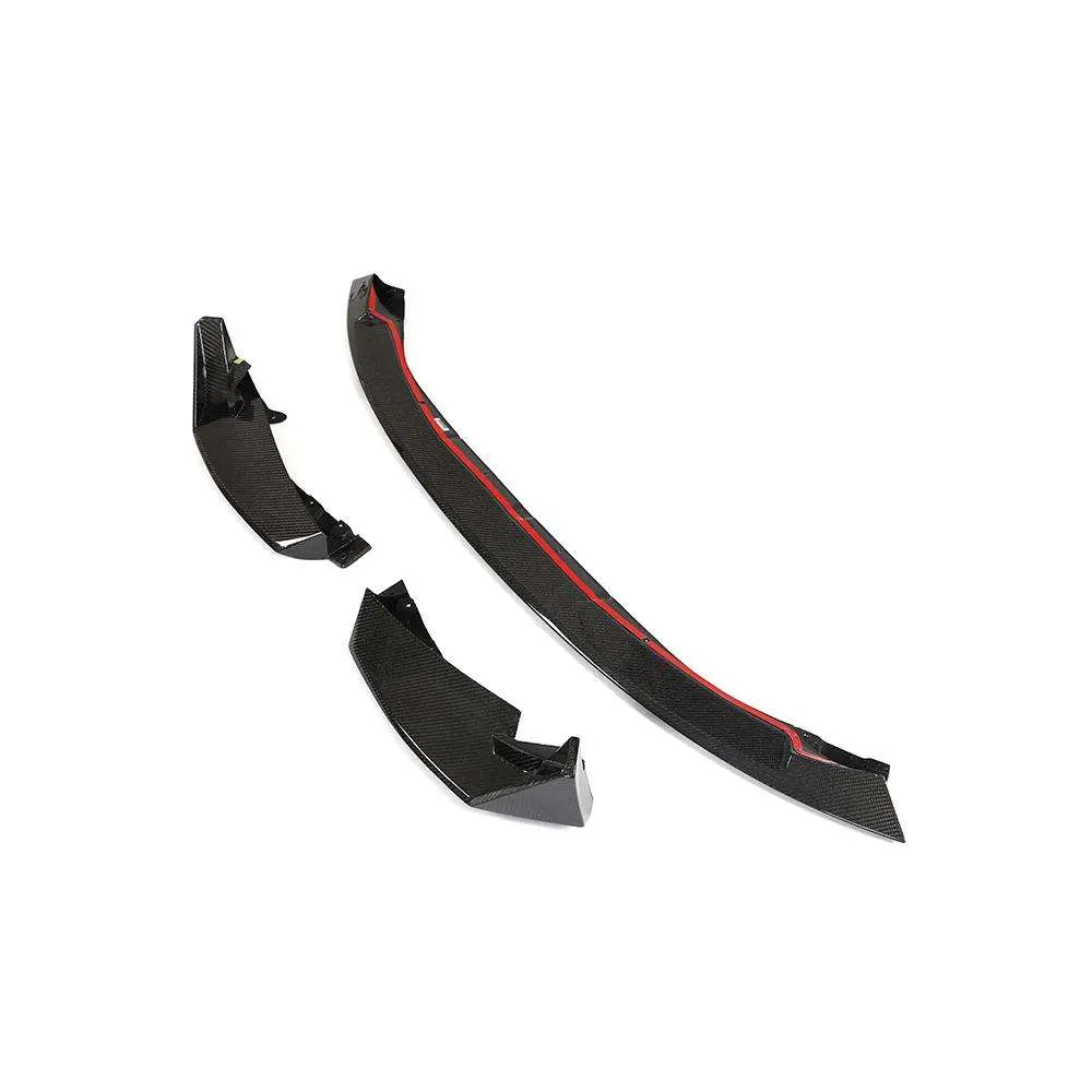 Carbon Fiber Front Lip V2 For G80 M3 G82 M4 2021-2022 1