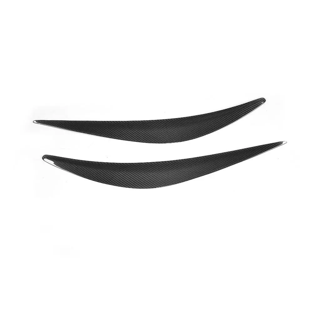 Dry Carbon Fiber Headlight Eyelids For Infiniti Q50 Sedan 4-Door 2013-2017 1