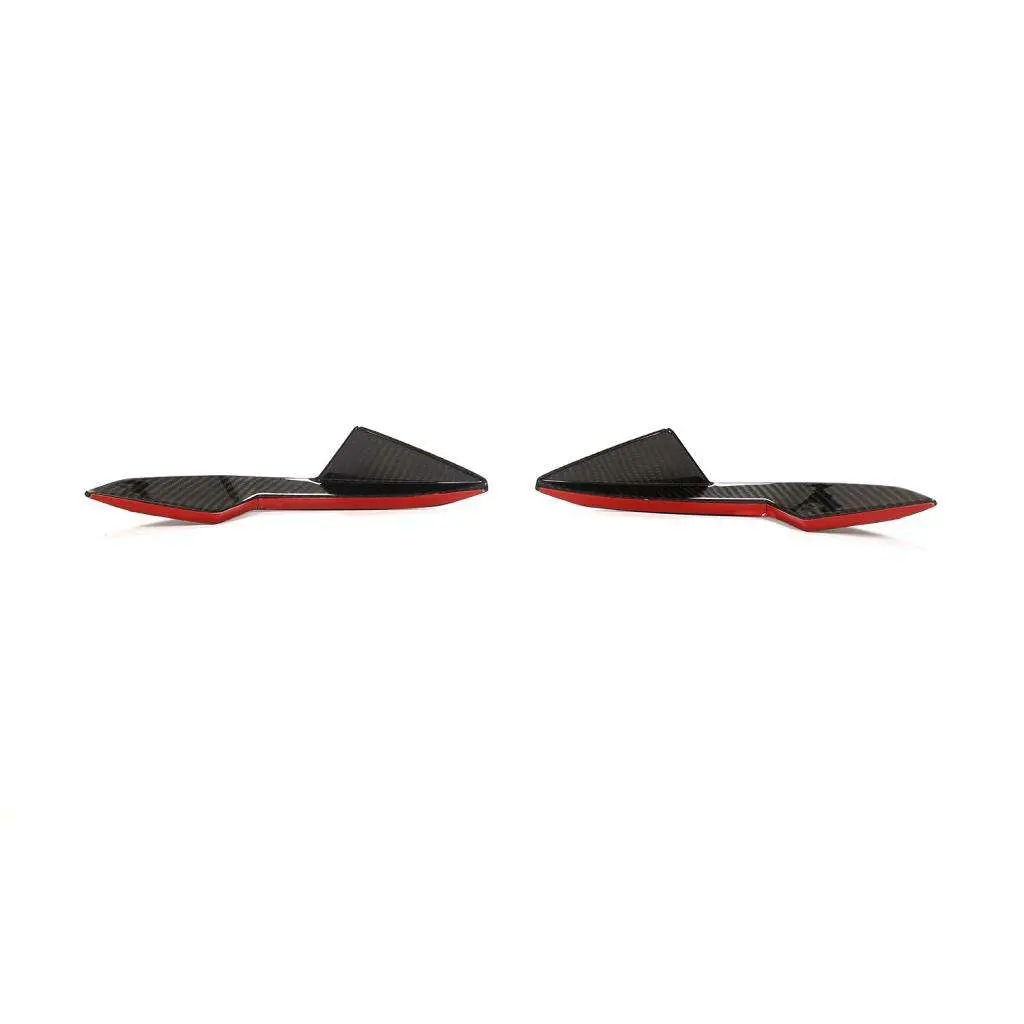 Dry Carbon Fiber Front Bumper Canards For G80 M3 G82 M4 2D 4D 2021-2022 1